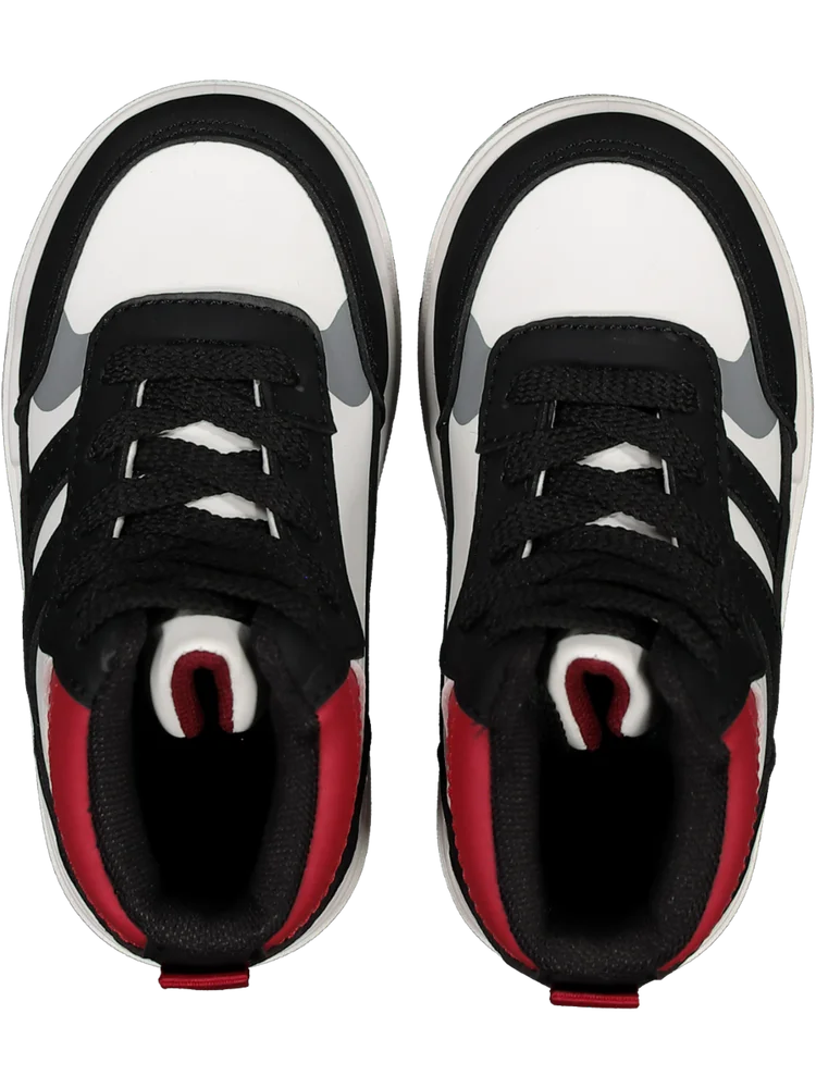 Colour Block Hi Top Sneakers (2)