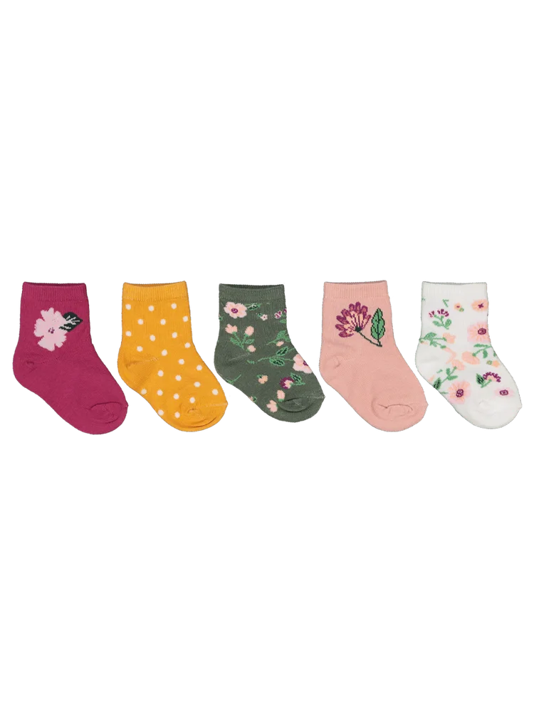 Baby Girls Socks 5 Pack