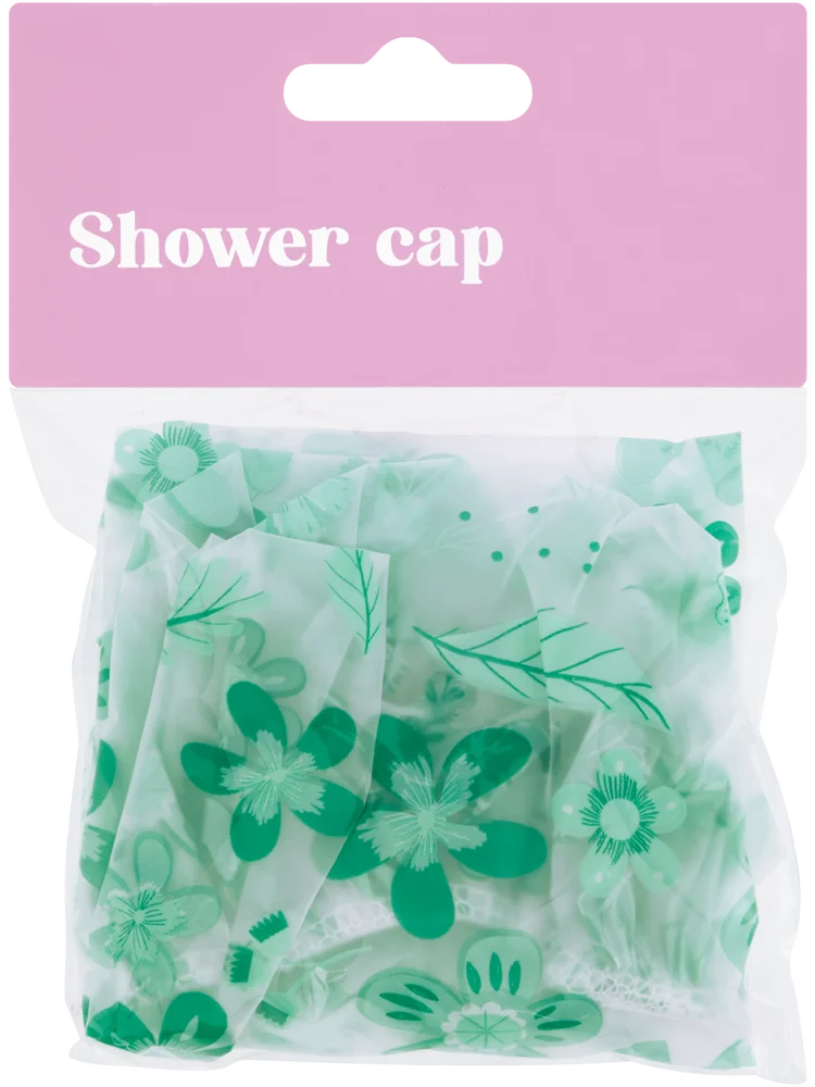 Green Leaf Shower Cap (2)