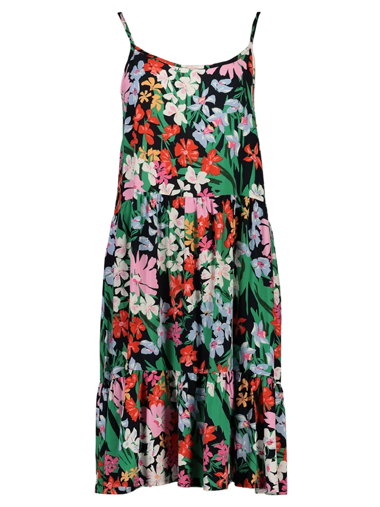 Floral Print Maxi Dress