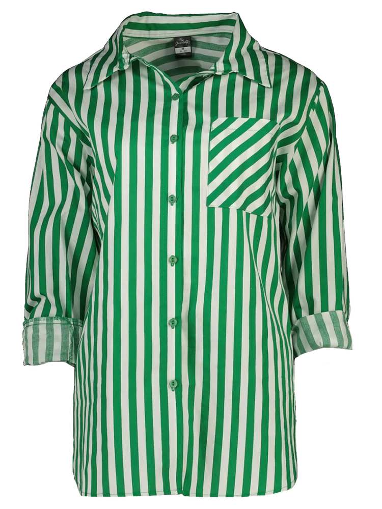 Stripe Button Up Shirt