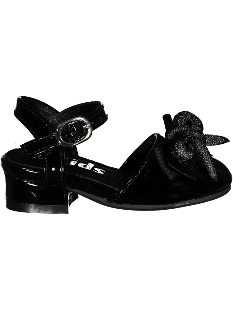 Black Smart Glitter Heels