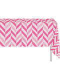 Lightweight Pink Stripe Tablecloth