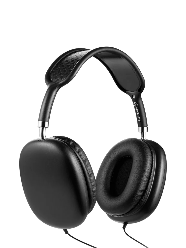 Amplify Crest Headphones Black