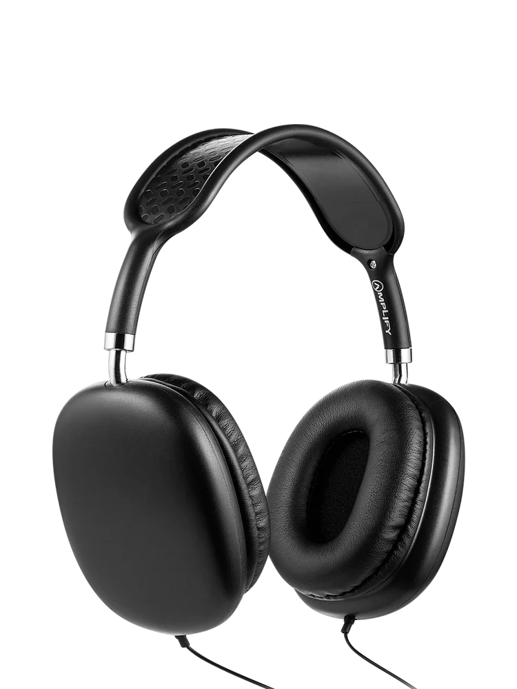Amplify Crest Headphones Black