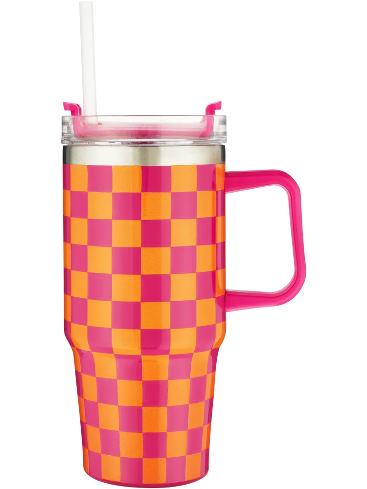 Checkered Tumbler