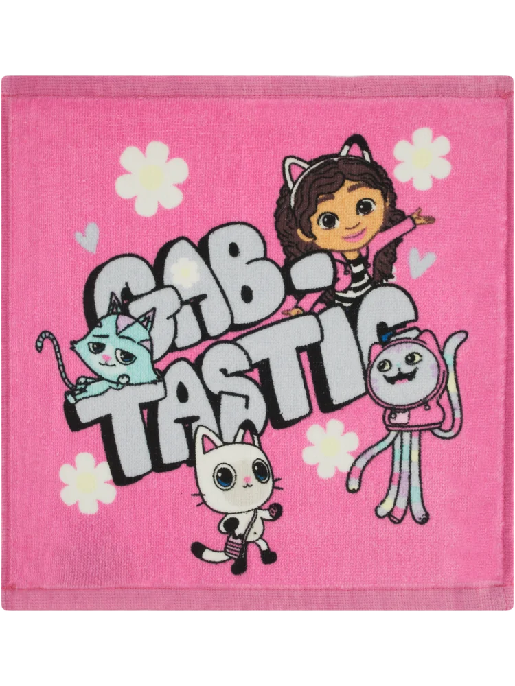 Gabby's Dollhouse Character Face Cloth