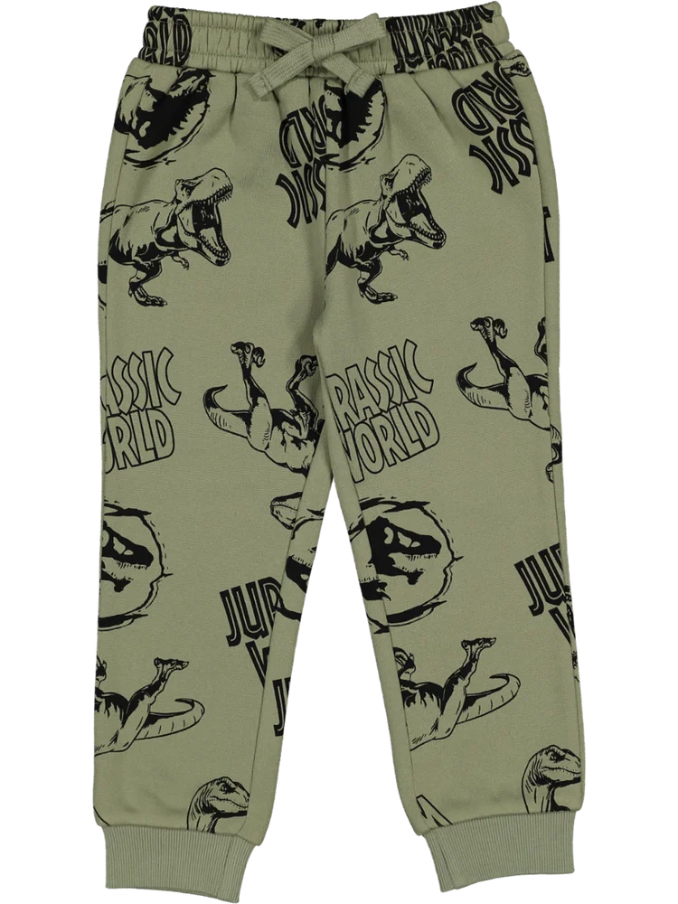 Green Jurassic Park Track Pants
