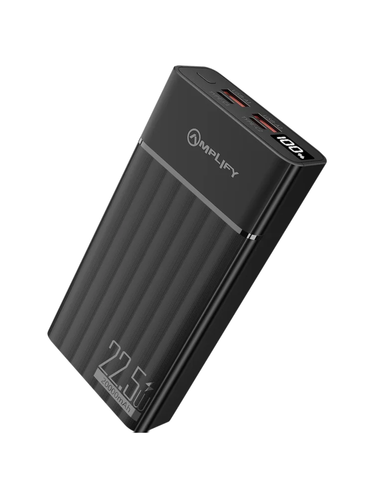 Amplify 20000Mah Powerbank With Lcd Display