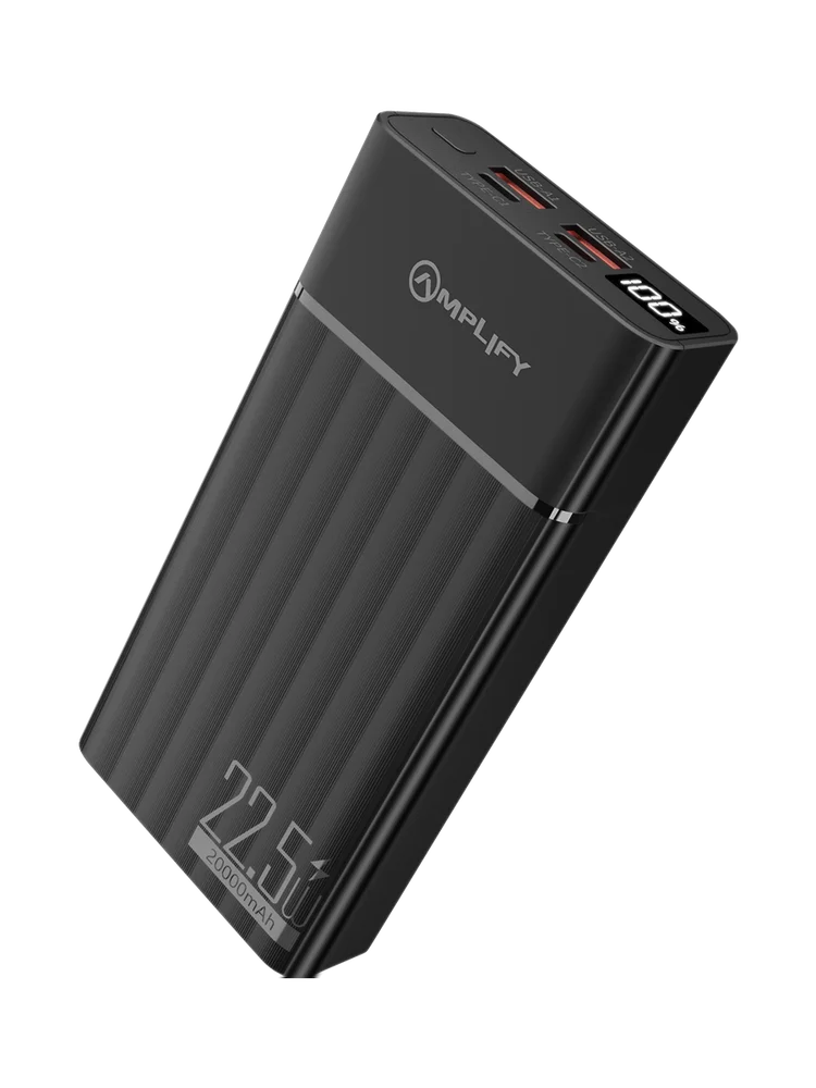 Amplify 20000Mah Powerbank With Lcd Display