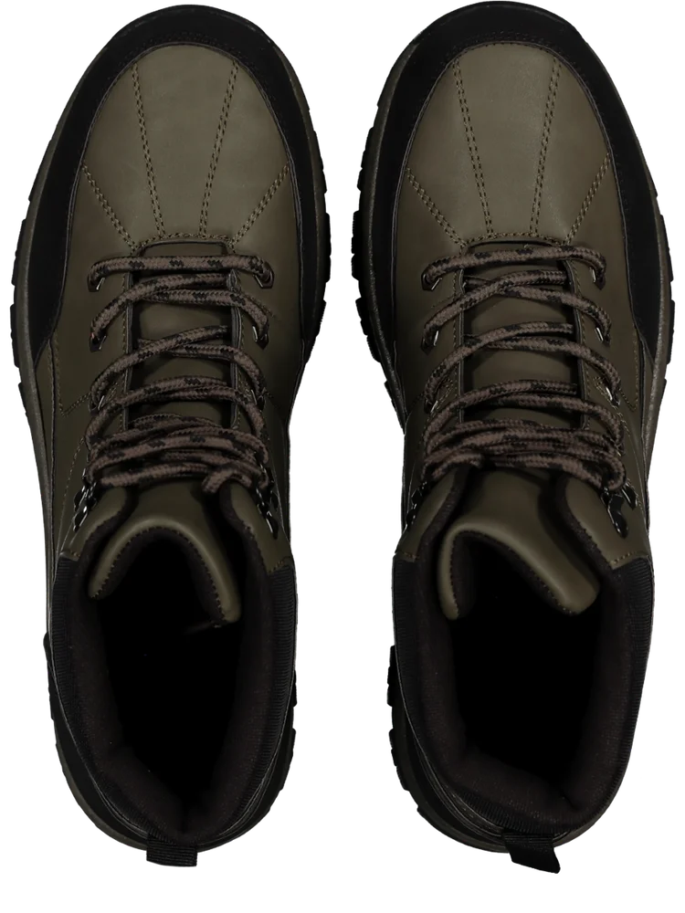 Olive Green Work Boots (2)