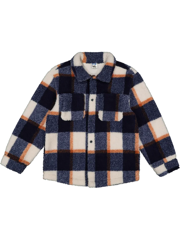 Blue Check Plaid Jacket