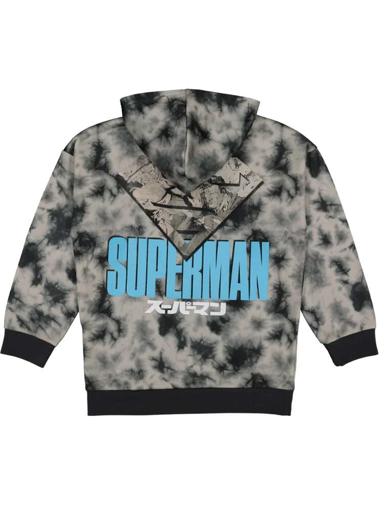 Printed Superman Hoodie (1)