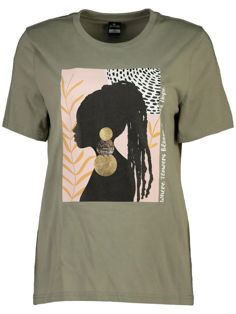 African Dreadlocks Women T Shirt