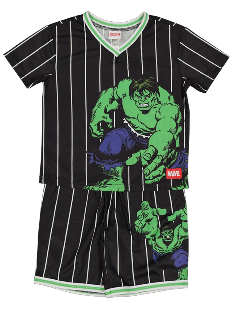 Incredible Hulk Shorts And T-Shirt Set