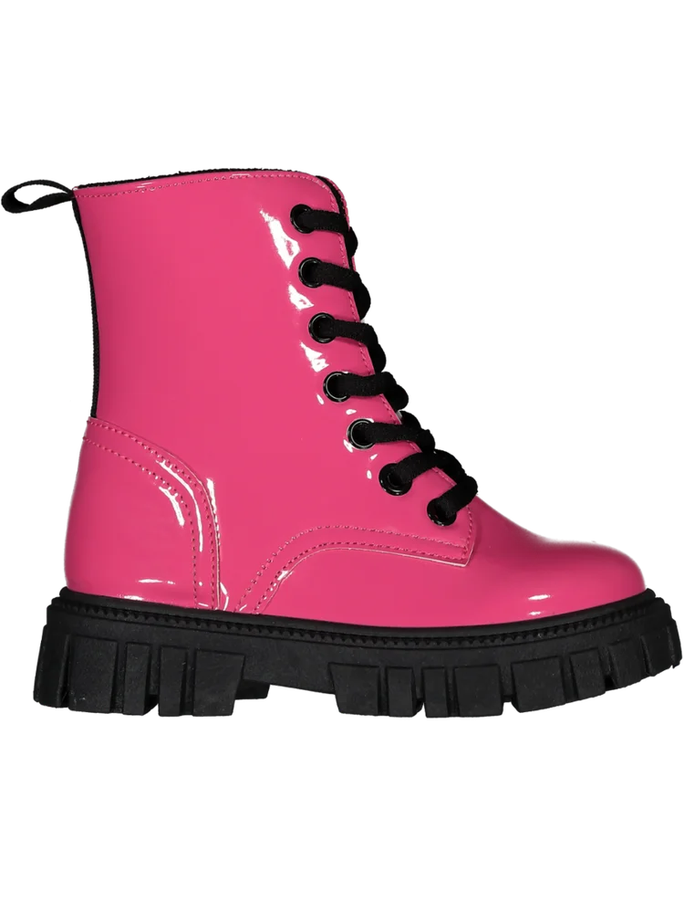 Hot Pink Biker Boots