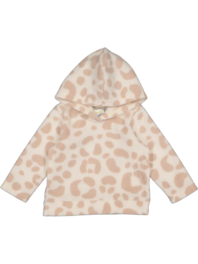 Fleece Animal Spot Hoodie