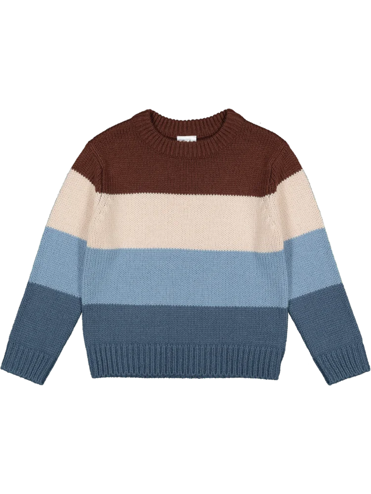 Colour Block Knitwear Sweater