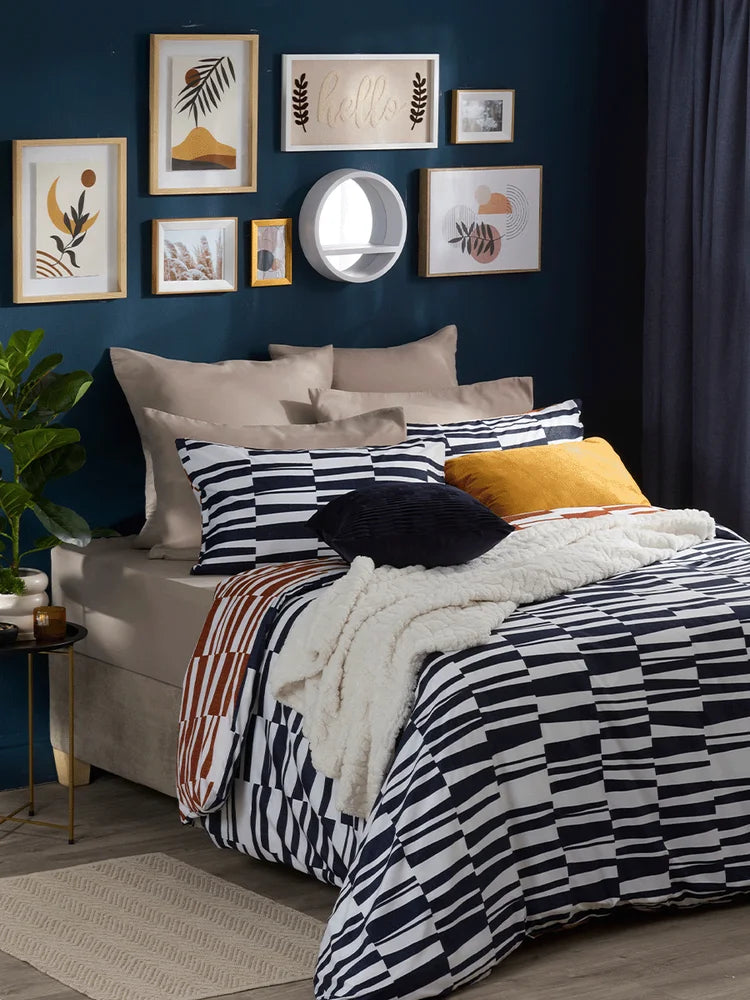 Single Bed Printed Duvet Cover Sets