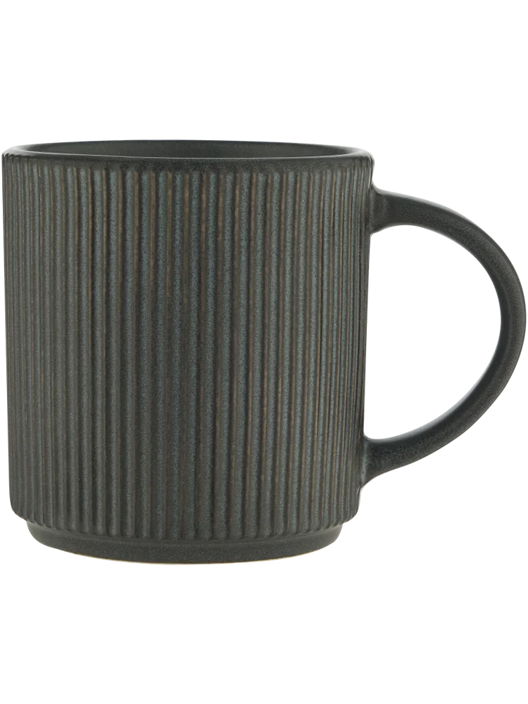 Ribbed Ceramic Mug 384ml