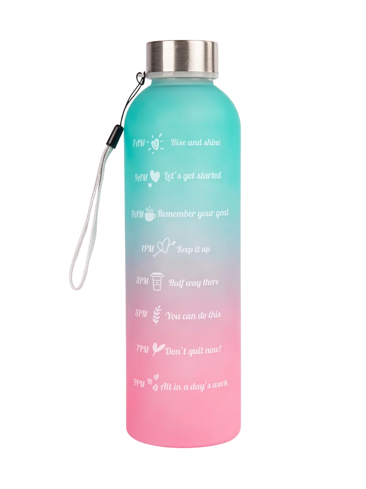 Colourful Hydration Water Bottle