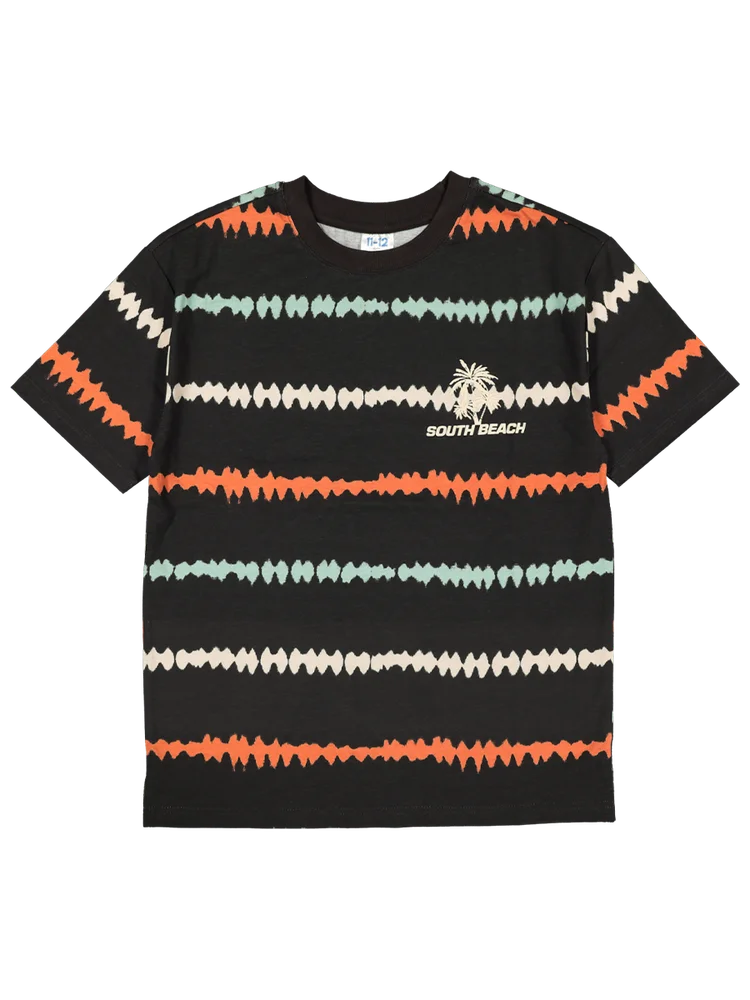 Graphic Stripe T-Shirt