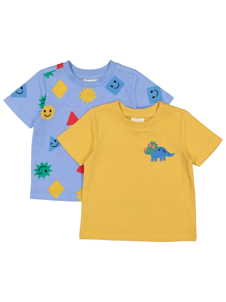 2 Pack Printed T-Shirts