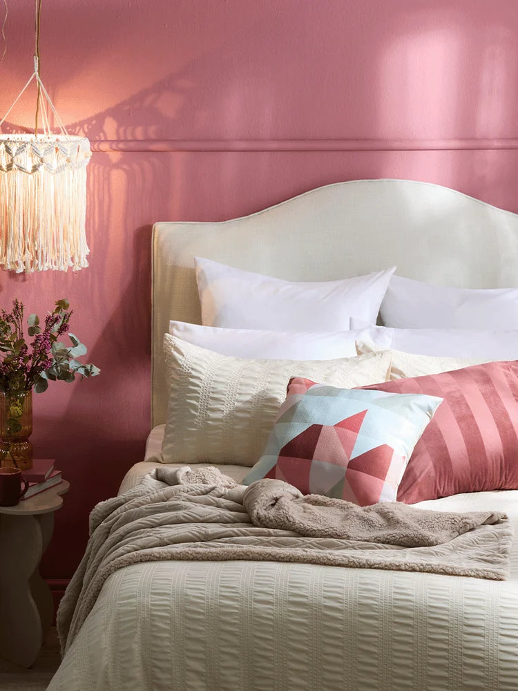 Pink Textured Digital Scatter Cushion 50x50cm