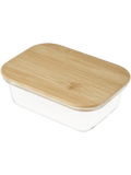 Glass Canister With Bamboo Lid 10x15cm (2)
