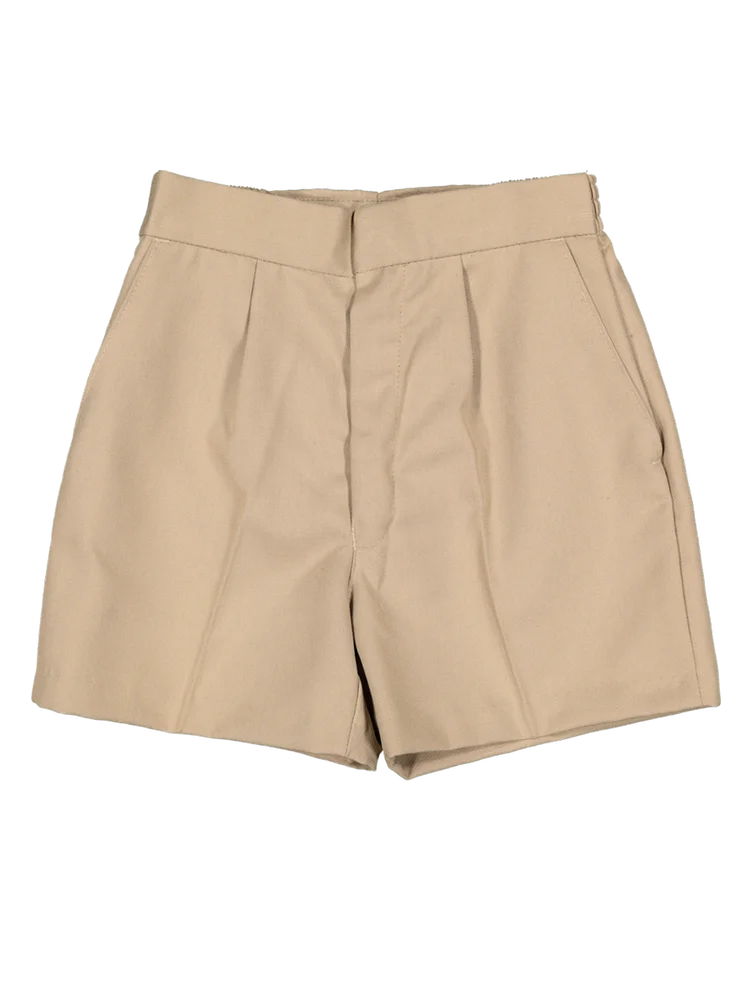 Boys Khaki School Shorts