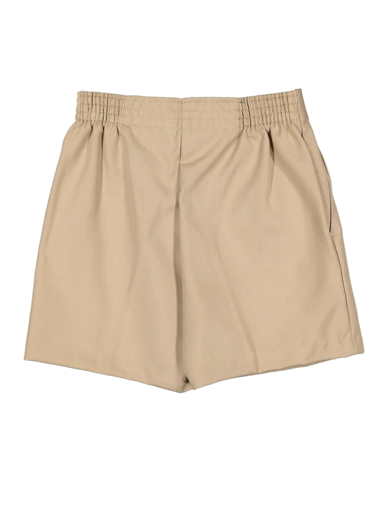 Boys Khaki School Shorts (1)