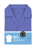 Short Sleeve Blue Primary School Gladneck Shirt