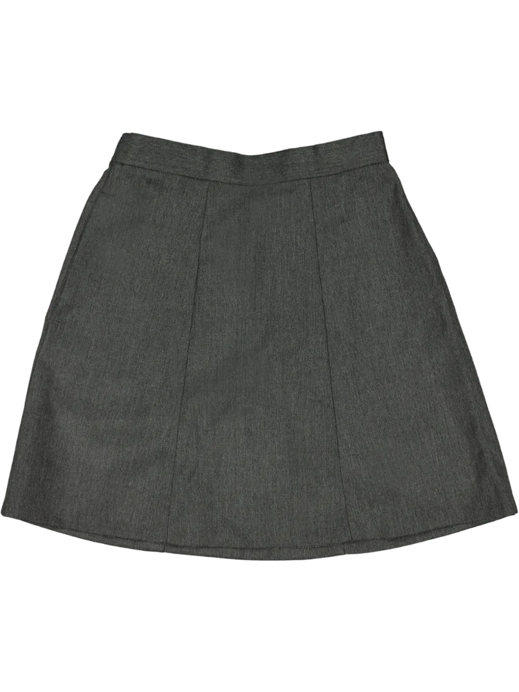 Charcoal Grey School Skirt