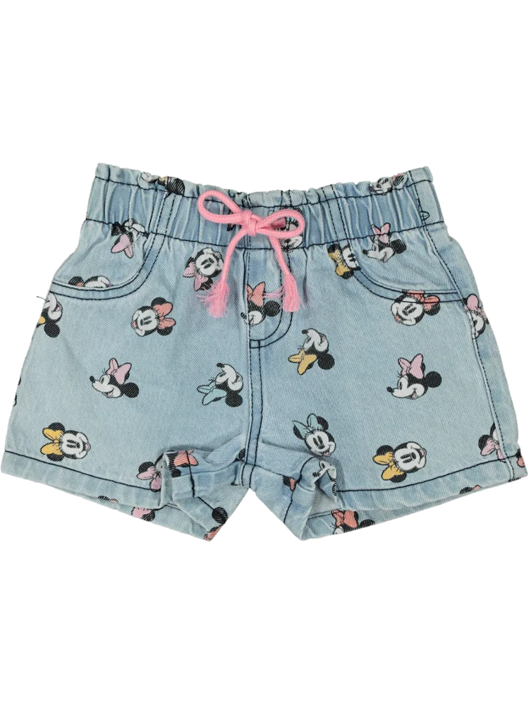 Blue Minnie Mouse Shorts