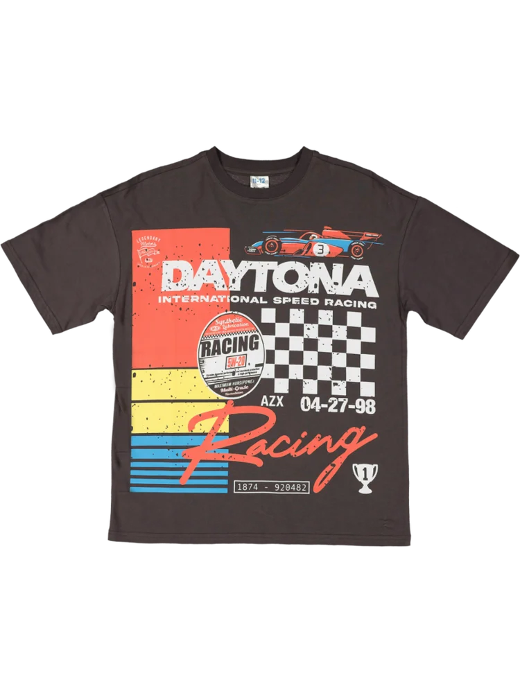 Black T-Shirt With Graphic Print