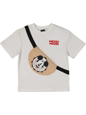 White Mickey Mouse T-Shirt