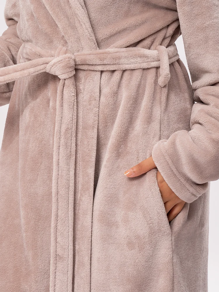 Plush Long Sleeve Gown – PEP Online
