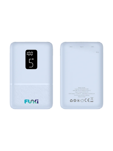 Funki 5000mAh Powerbank With Light
