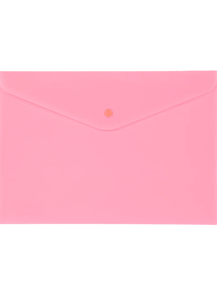 A4 Pink Carry Envelope