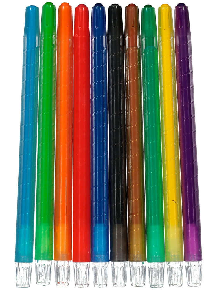 10 Piece Retractable Crayons (1)