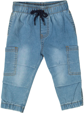 Lightwash Adjustable Denim Jeans