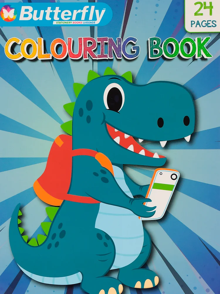 24 Page Colouring Book