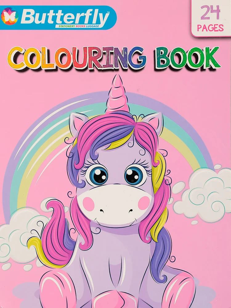 24 Page Colouring Book