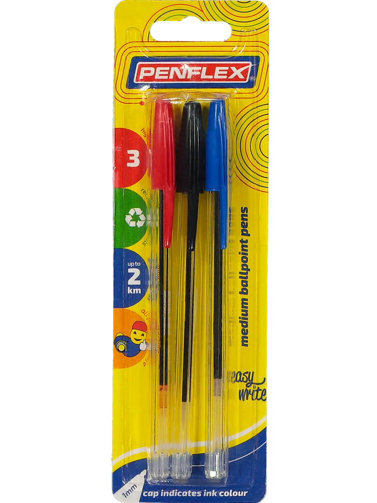 3 Piece Penflex Pens – PEP Online