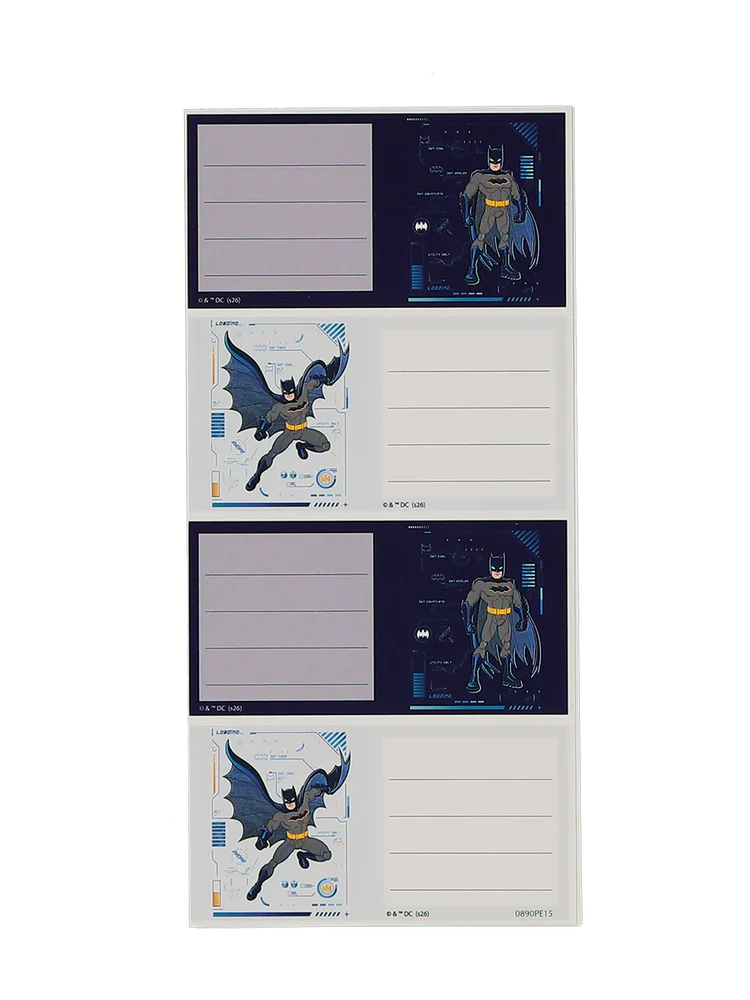 Batman Book Labels