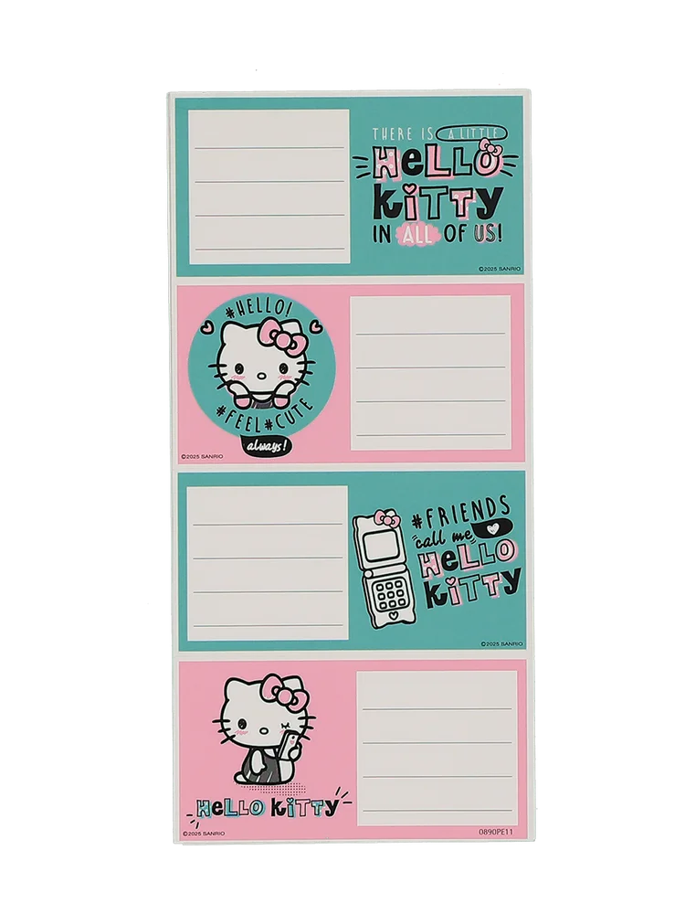 Hello Kitty Book Labels