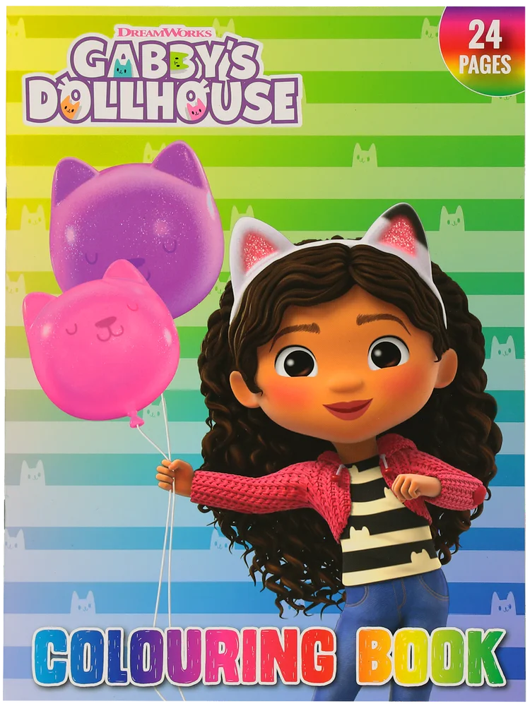 Gabby's Dollhouse Colouring Book