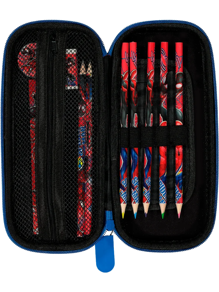 Embossed Spiderman Pencil Case