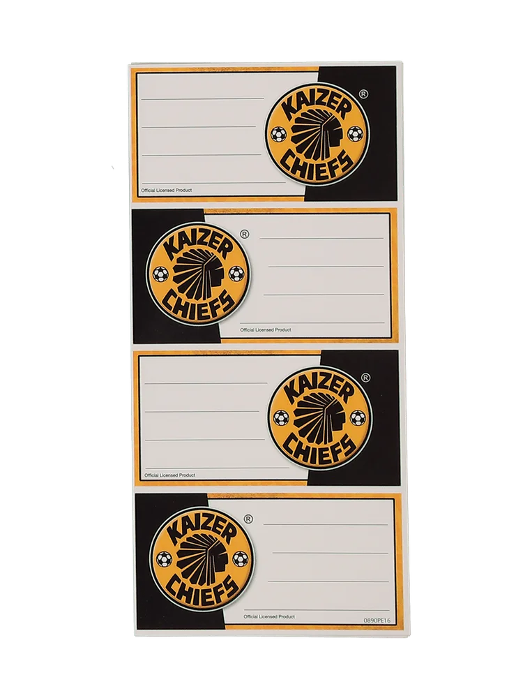 Kaizer Chiefs Book Labels
