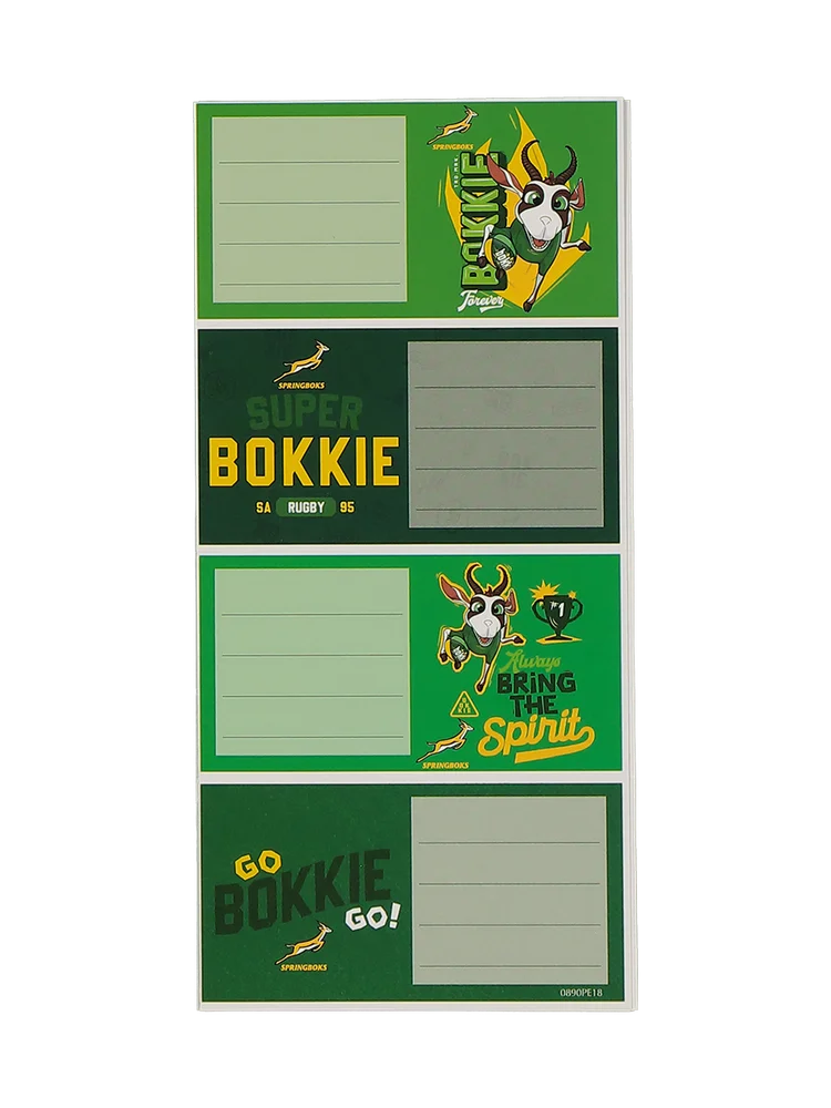 Spring Bokkie Book Labels